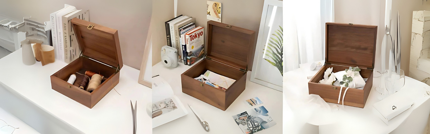 Wood Box w/ Hinge