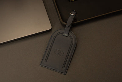 Embossed Luggage Tag - Custom Monogrammed Suitcase Tag, Travel Essentials, Diaper Bag Name Tags, Retirement Birthday Wedding Travel Gifts