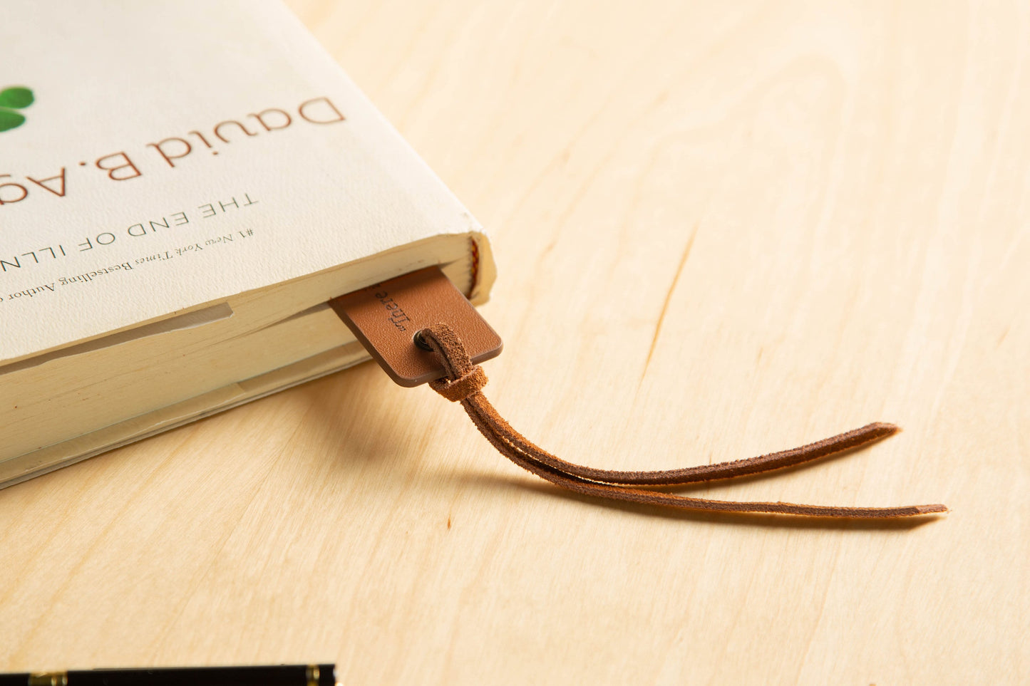 Engraved Leather Bookmark, Custom Favorite Quote Bookmark, Leather Anniversary Gift, Book Lover Gift, Thoughtful College and Teacher Gift