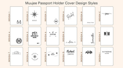 Engraved Passport Holder - Leather Travel Wallet, 3rd Wedding Leather Anniversary Gift, Wedding Gift for Couple, Outdoor Travel Gift for Him