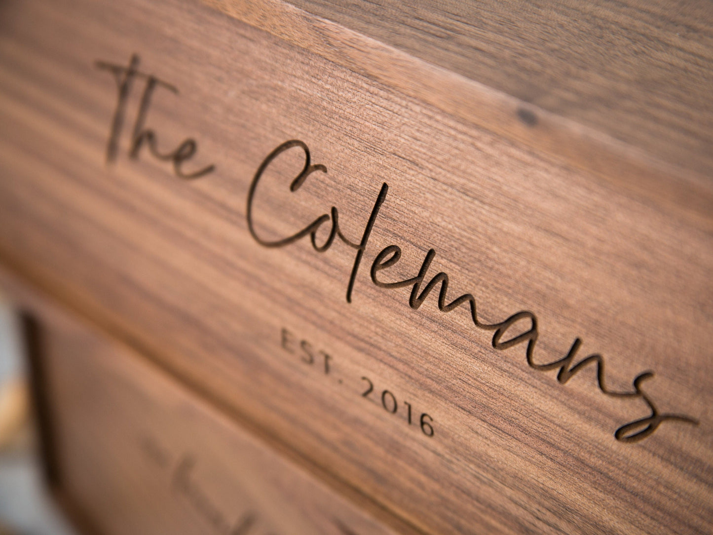 Wood Wine Box (Design 11) - Engagement Wedding Gift for the Couple, 5th Anniversary Husband Wife Wood Gift, Teachers Champagne Gift Box