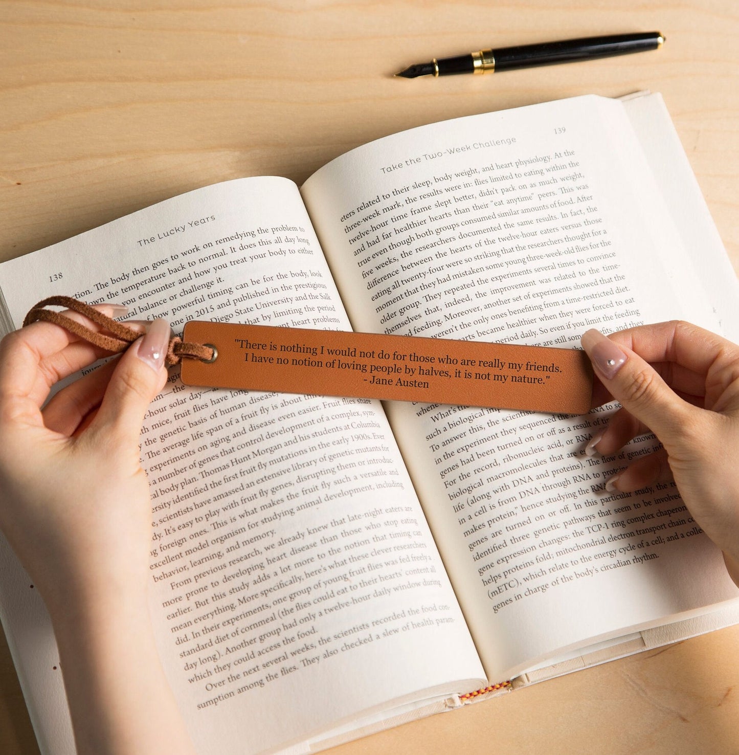 Personalized Engraved Leather Bookmark, Favorite Quote Bookmark, Book Lover Custom Leather Anniversary Unique Thoughtful College Gift