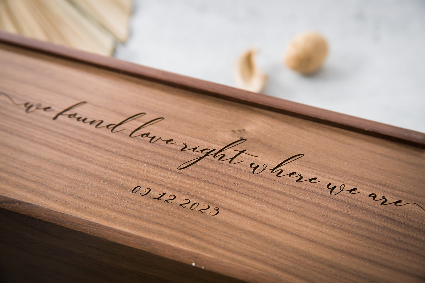 Wood Wine Box (Design 7) - Wedding Song Lyrics Engraved Optional Meaningful Date, Personalized Mom Dad Gift Idea, Teacher Appreciation Gift