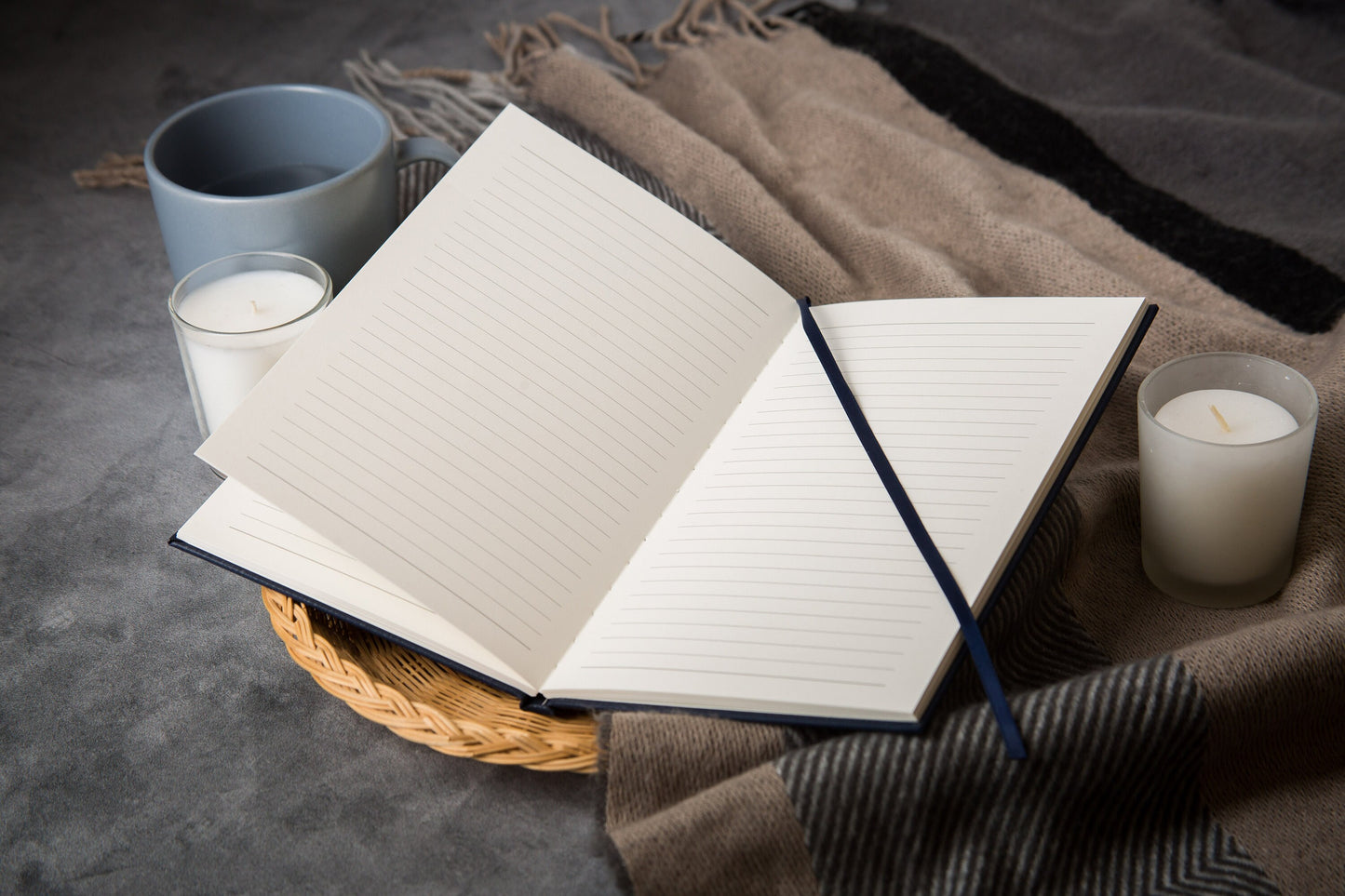Bucket List 2 Lined Notebook - Personalized Travel Gift Hardcover Wanderlust Journal New Years Resolution Couples Relationship Goals Planner
