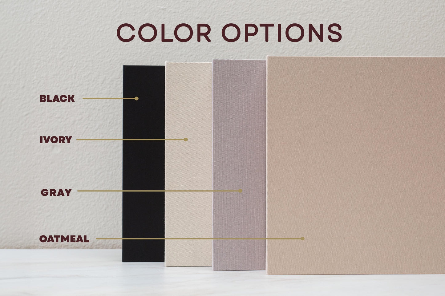 Rental 3 Ring Linen Binder (Design 2) - Refillable Welcome Book, DIY Blank Binder, Guest Information Airbnb Cabin, Rental Guestbook