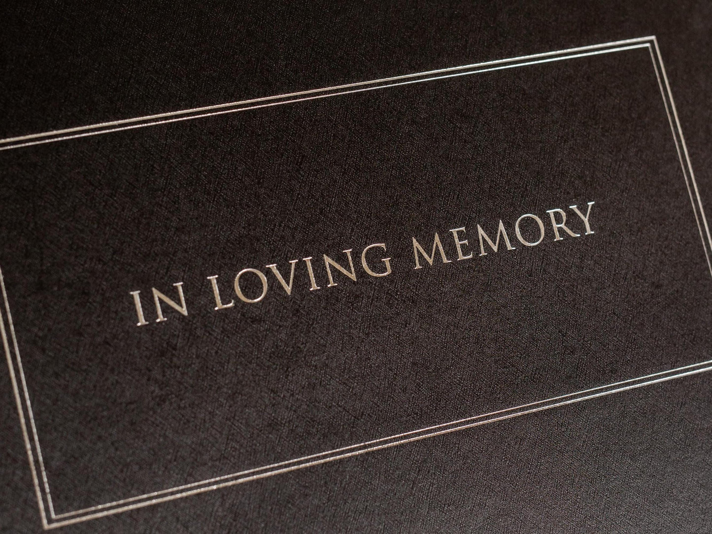 Ready To Ship Photo Insert Cover Funeral Guest Book Set - Celebration of Life, Memorial Service Book, Gift for Loss of Loved One Condolences