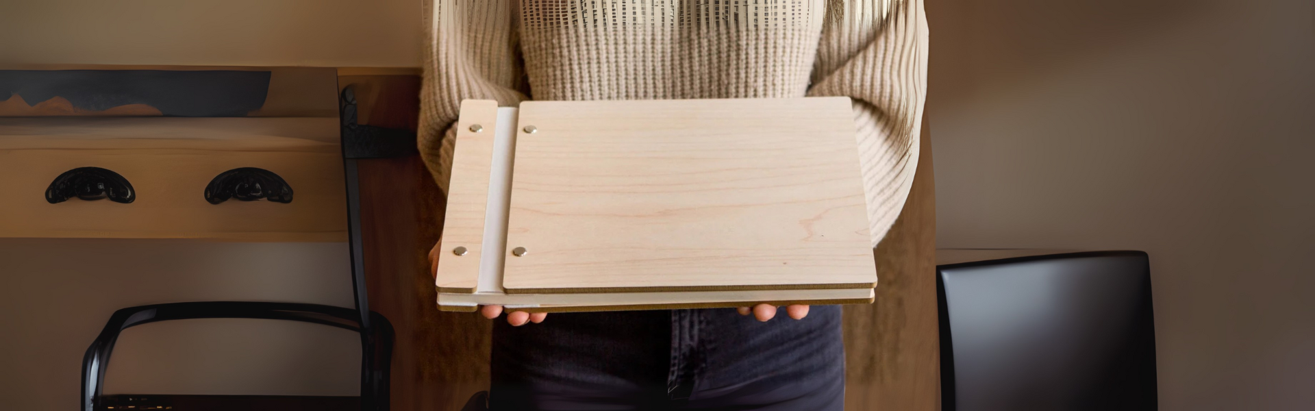 Wood Guest Books