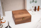 Custom Engraved Couple's Name Wedding Gift Box – Wooden Keepsake Box