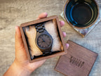 Engraved Wood Watch & Walnut Gift Box