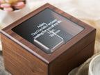 Watch Box w/ Glass Top & Pillow (Watch NOT Included)