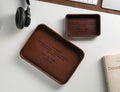 Vegetable Tanned Hard Leather Valet (Design 4)