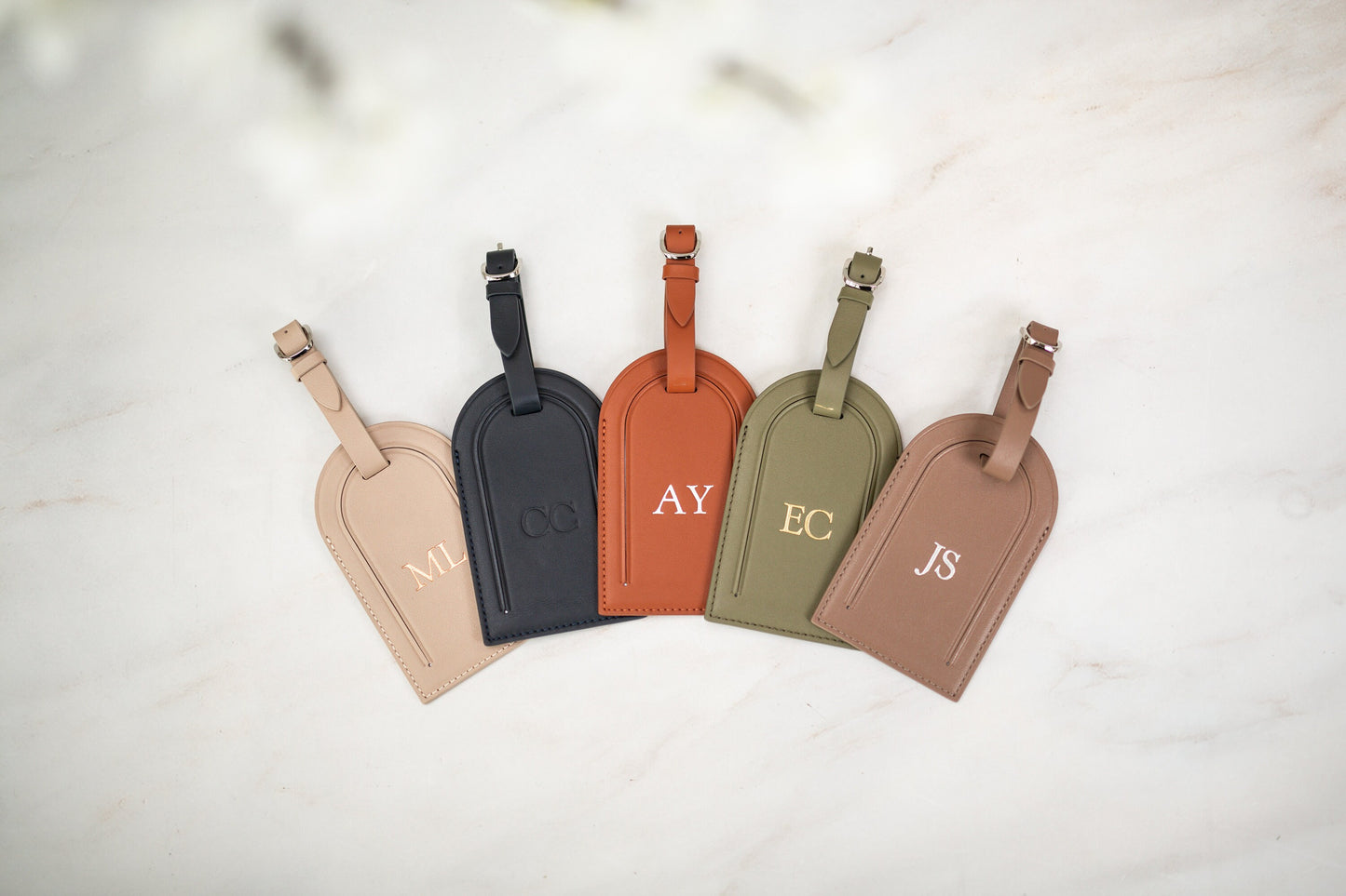 Embossed Luggage Tag - Custom Monogrammed Suitcase Tag, Travel Essentials, Diaper Bag Name Tags, retirement birthday wedding travel gifts