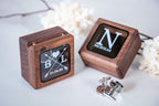 Premium Cufflinks Box with Glass Lid Only