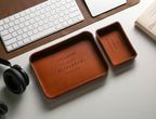 Vegetable Tanned Hard Leather Valet (Design 5)