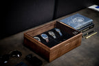8x10 Wood Watch Box with Glass Lid (Design 3)
