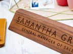 Wood Name Plate (11.75 inches)
