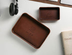 Vegetable Tanned Hard Leather Valet (Design 6)