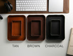 Vegetable Tanned Hard Leather Valet (Design 6)