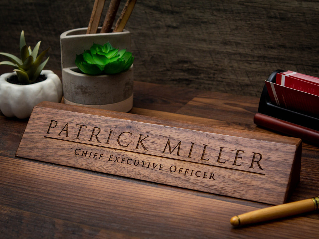 Wood Name Block (11.75")