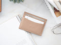 Embossed Leather Card Holder