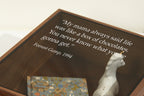 8x10 Shadow Box with Glass Lid (Design 10)