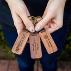 Wood Keychain