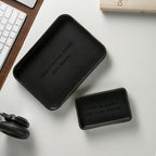Vegetable Tanned Hard Leather Valet (Design 3)
