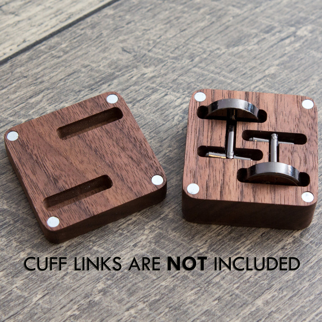 Square Cufflinks Box Only ( Cufflinks NOT included )