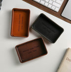 Vegetable Tanned Hard Leather Valet (Design 3)