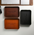 Vegetable Tanned Hard Leather Valet (Design 3)