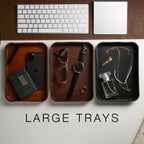Vegetable Tanned Hard Leather Valet (Design 3)