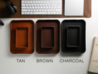 Vegetable Tanned Hard Leather Valet (Design 3)