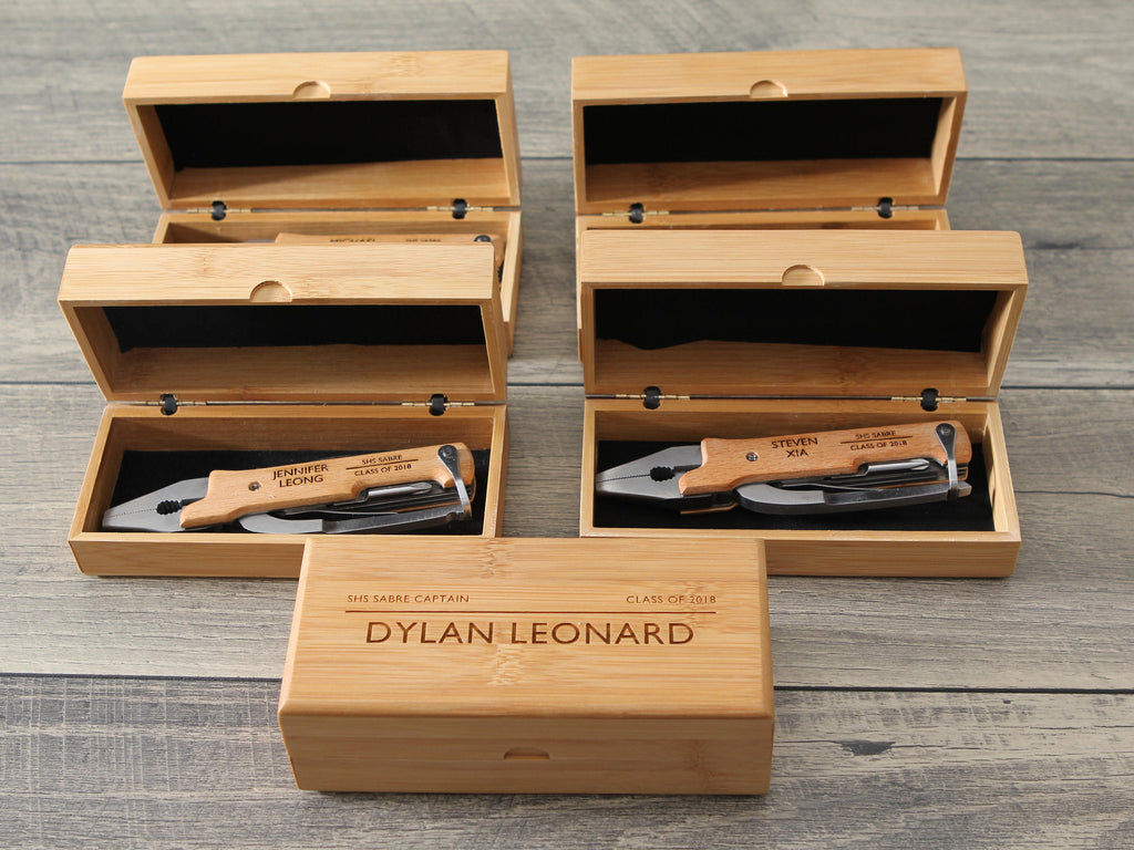 Personalized Multi-Tool w/ Optional Bamboo Box