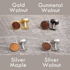 Wood Cufflinks
