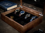 8x10 Wood Watch Box with Glass Lid (Design 1)