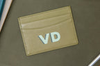 Personalized Leather Card Holder (Center)