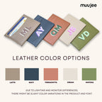 Personalized Leather Card Holder (Center)