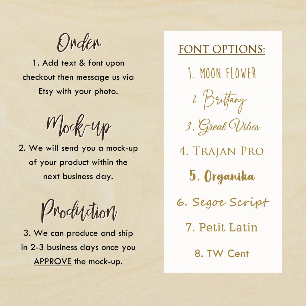 Your Photo on Wood Print
