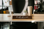 Wood Name Block (White Print 11.75")