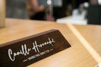 Wood Name Block (White Print 11.75")