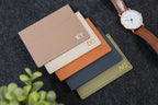 Embossed Leather Card Holder