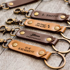 Leather Key Chain FOB
