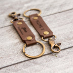 Leather Key Chain FOB