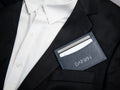 Embossed Leather Card Holder