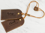 Engraved Luggage Tag with Contact Card