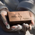 Quad Wood Ring Box - Storage for 2-4 Rings