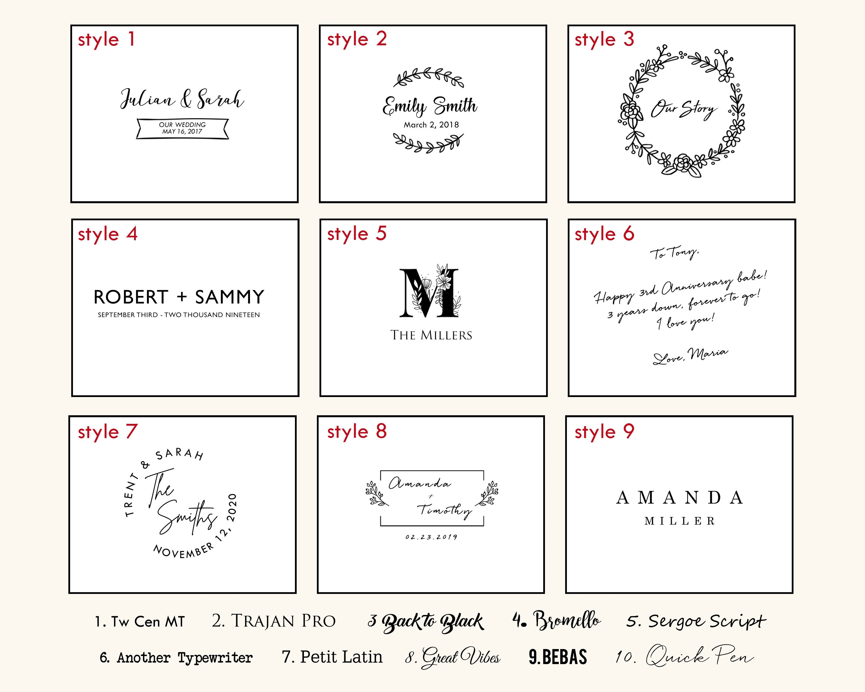 8x10" Large Wood Memory Box