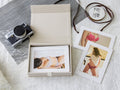 5x7" Boudoir Linen Photo Box