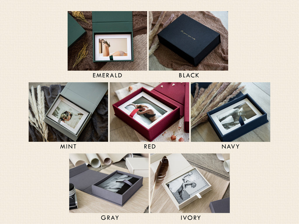4x6" Boudoir Linen Box