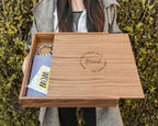 Personalized Wooden Memory Box – Gift for Dad & Mom